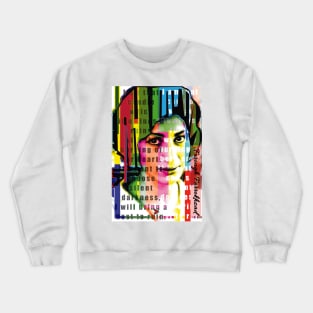 Mysterious Colors of Forough Farrokhzad Crewneck Sweatshirt